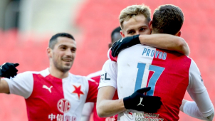 Slavia duel s Pardubicemi rozhodla před pauzou