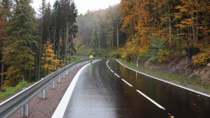 Kraj dokončil opravu lesního úseku z Hrádku na Choceň