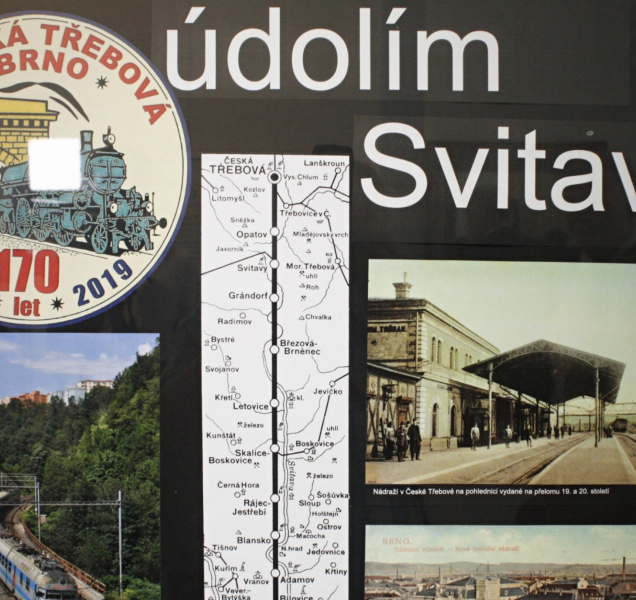 Trať z Brna do České Třebové má vlastní knížku